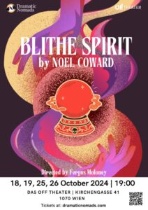 Blithe Spirit Poster DAS OFF THEATER