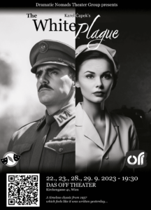 Poster of the play "The White Plague"